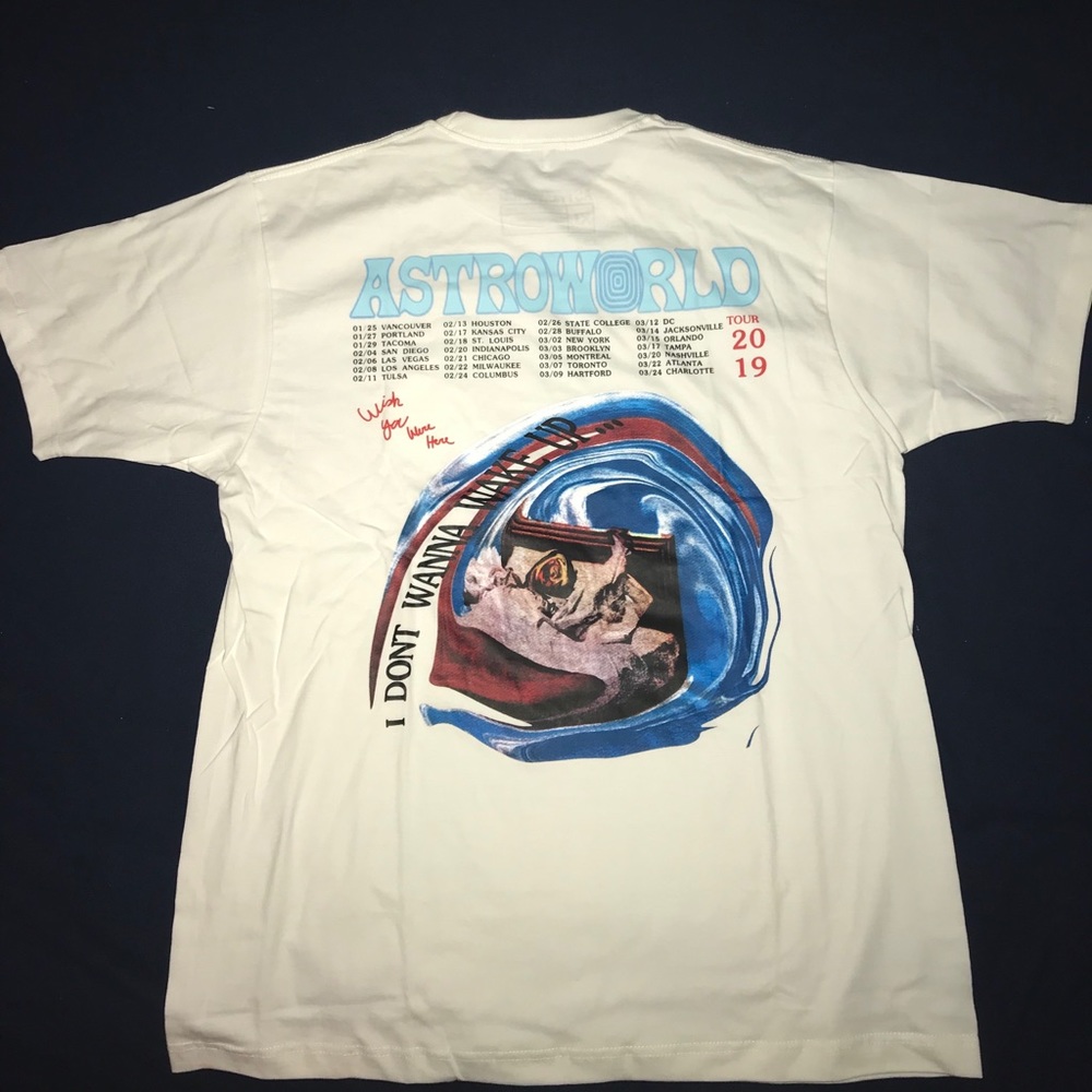 Travis Scott Astro World T shirt